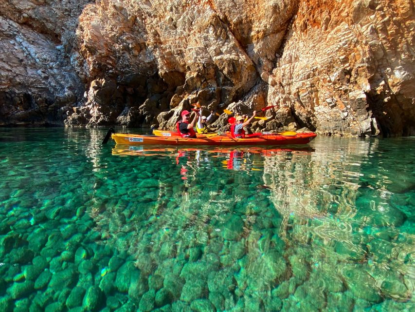Naxos: Rhina Cave and Coastline Sea Kayaking Tour - Weather can change the destination