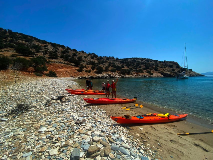 Naxos: Rhina Cave and Coastline Sea Kayaking Tour - Reaching Rhina Cave before the crowds