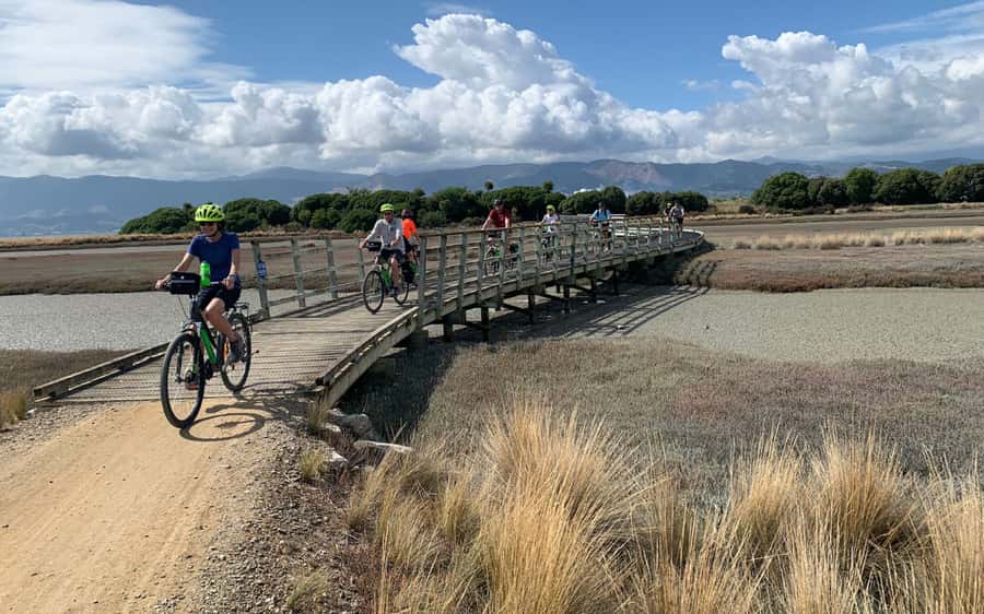 Nelson: Abel Tasman Kayaking & Great Taste Trail Bike Tour - The first test at Kaiteriteri Mountain Bike Park