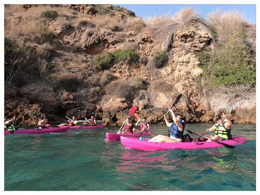 Nerja: Cliffs of Maro-Cerro Gordo Guided Kayak Tour - Cliffs, Coves, and the Old Watchtower