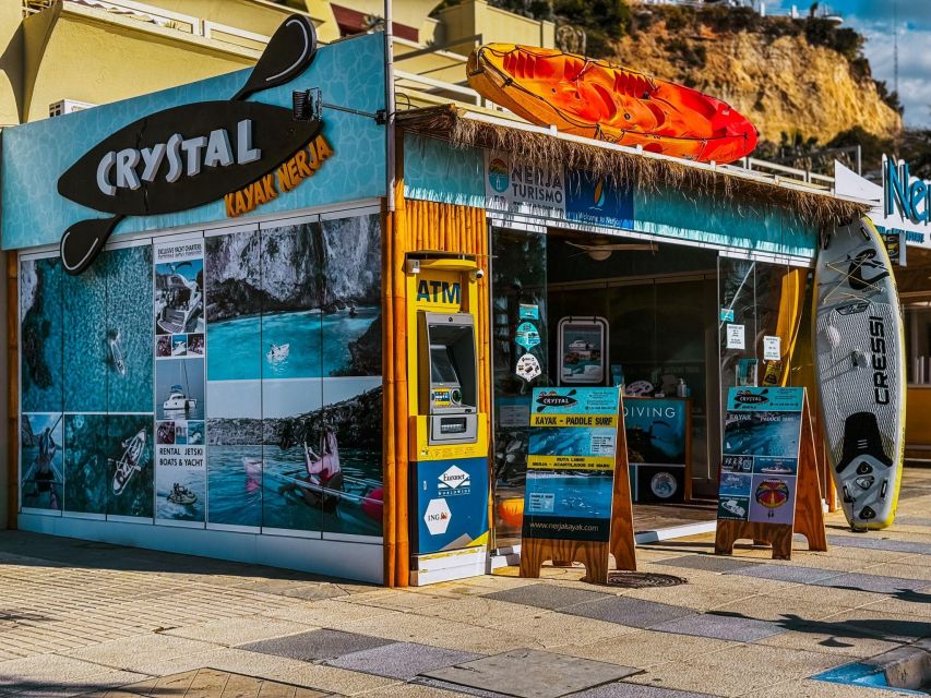 Nerja: Free Kayak Route along the cliffs of Nerja and Maro - What the 2.5-hour route includes