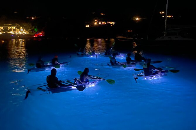 Night Kayak Tour St. John - Westin Resort - Starting at the Westin Resort after dark