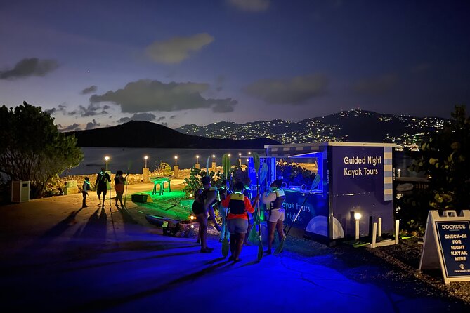 Night Kayak Tour St. Thomas - Westin Frenchman's Reef - A One-Hour Activity With a Modest Workout