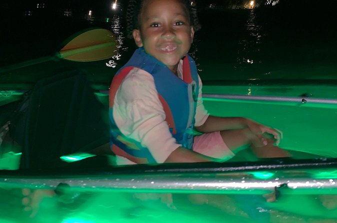 Night Kayaking with Liquid Glow - Who will enjoy this most