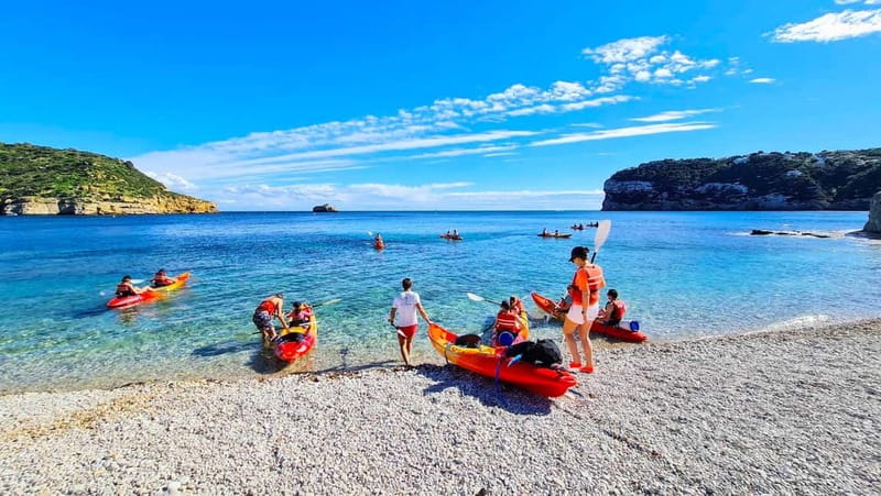 NON-GUIDED KAYAK RENTAL in Jávea/Xabia - Starting at Cala del Pope
