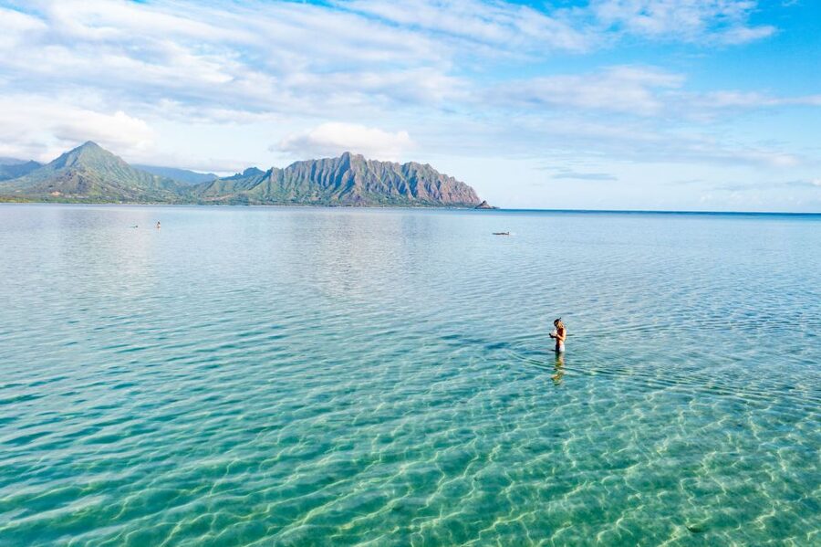 Oahu: Kaneohe Self-Guided Sandbar Kayaking Experience - Paddling Across Kaneohe Bay