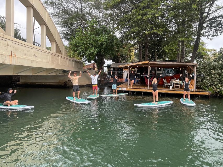 Oahu: North Shore Haleiwa Paddleboard River Adventure - Key points at a glance