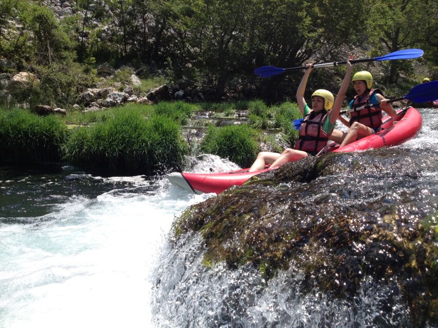 Obrovac: Rafting or Kayaking on the Zrmanja River - A canyon trip, not just a boat ride