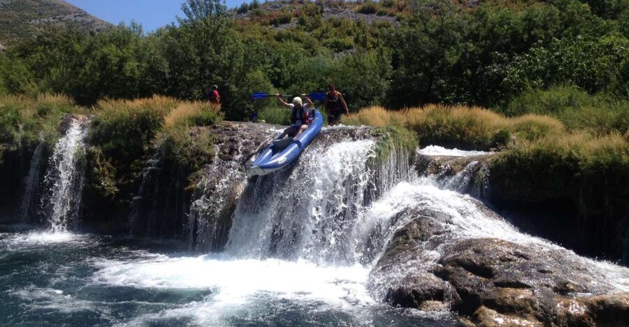 Obrovac: Rafting or Kayaking on the Zrmanja River - What the 14.5-kilometer route feels like