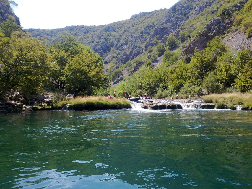 Obrovac: Rafting or Kayaking on the Zrmanja River - Group size, skippers, and the pace of the day