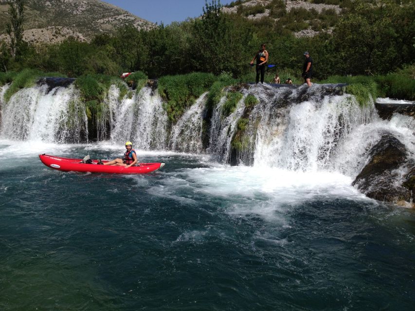 Obrovac: Rafting or Kayaking on the Zrmanja River - Why the seasonal boat matters