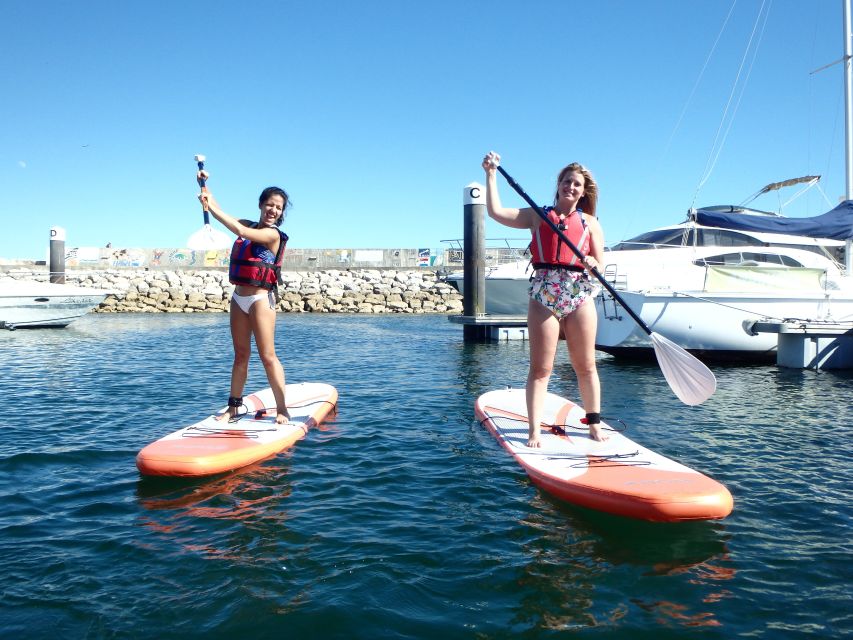 Oeiras Coast: Stand Up Paddleboarding near Lisbon - What the water feels like on a windy day