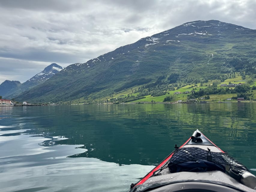 Olden: Experience Beginner-friendly Fjord Kayaking - Your first minutes: safety, equipment, and simple instruction