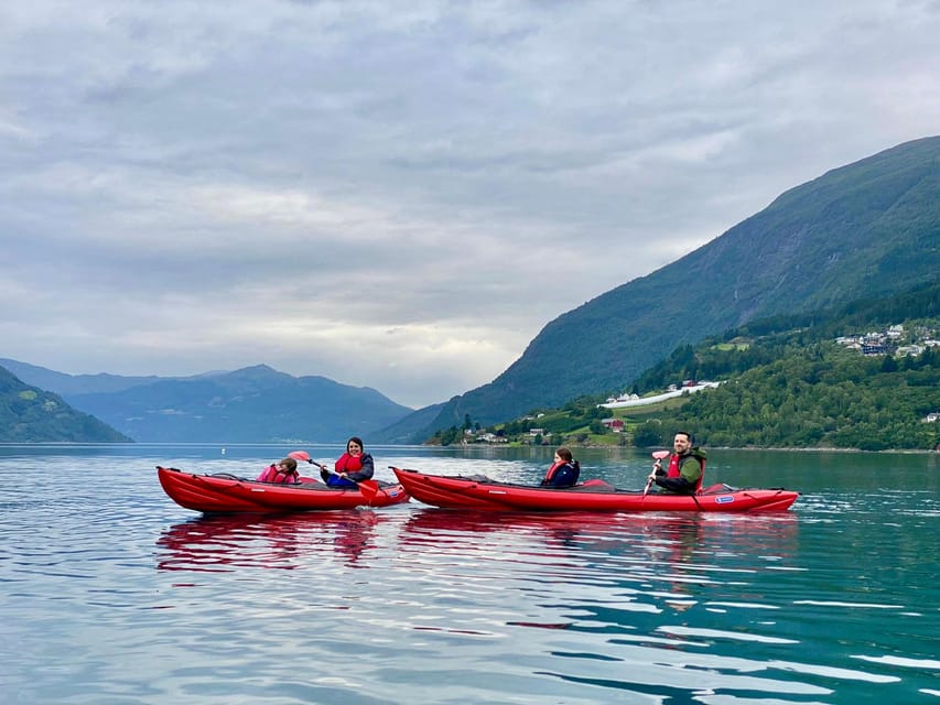 Olden: Experience Beginner-friendly Fjord Kayaking - Two hours on the fjord, at a pace beginners can manage