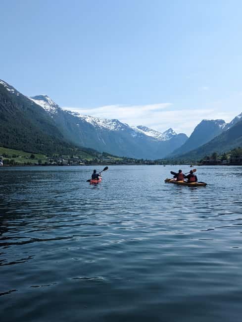 Olden: Fjord Kayaking + Drysuit & Safety Boat - What the Drysuit Setup Is Really Like