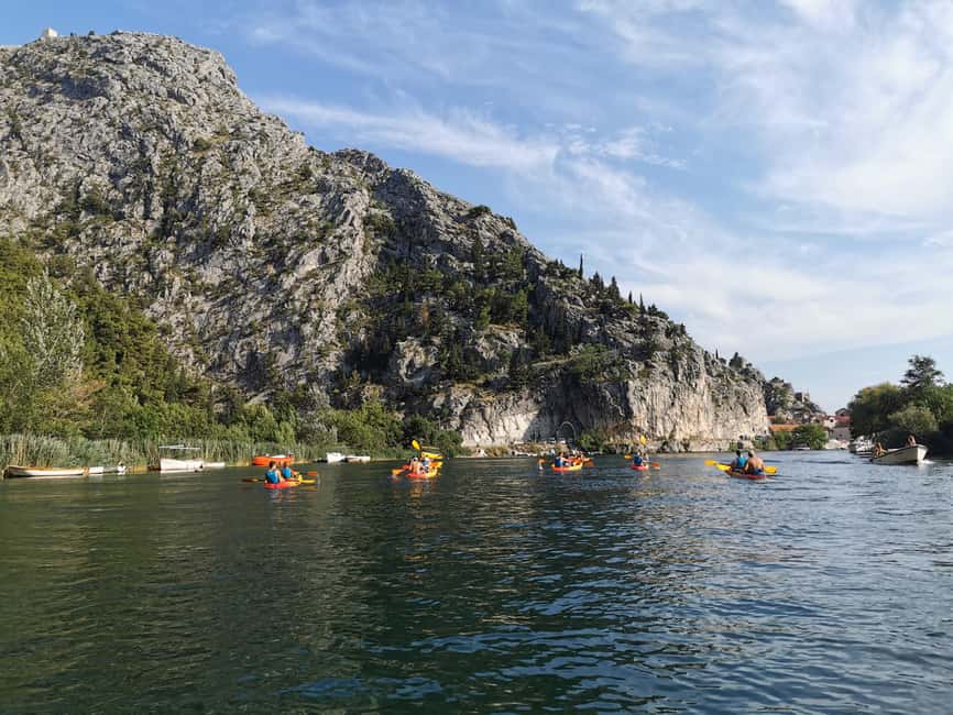 Omiš/Split: 4h Kayaking in Cetina Protected Nature Park Area - Radmanove Mlinice and the mid-route stop