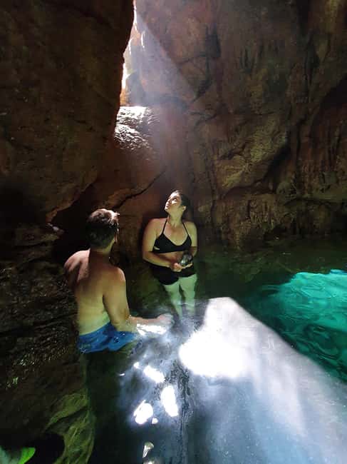 Opatija: Cliffs and caves kayak adventure - Paddling toward Devil’s Rock