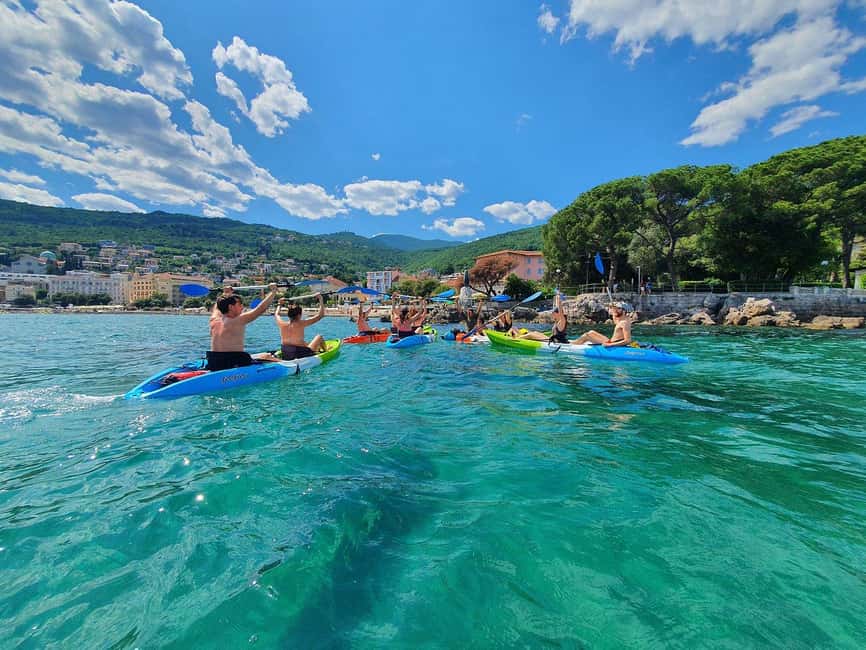 Opatija: Explore kayak adventure - Why Opatija looks best from a kayak