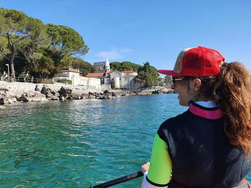 Opatija: Explore kayak adventure - Swimming and snorkeling stops