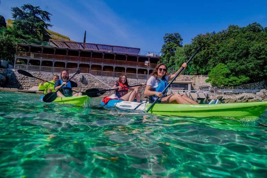 Opatija: Explore kayak adventure - Starting at Slatina Beach