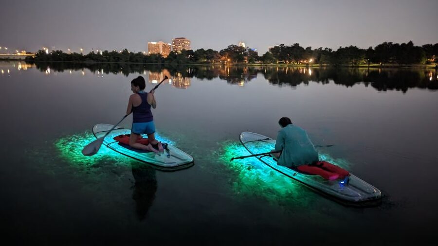 Orlando: LED Night Glow Clear Kayak or Paddleboard Tour - Photos, clothing, and comfort after dark