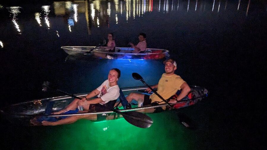 Orlando: LED Night Glow Clear Kayak or Paddleboard Tour - Meeting at 1600 North Orange Avenue