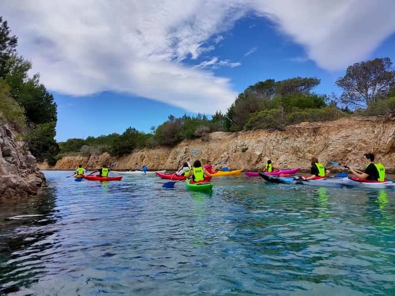 Orosei: Guided Kayak Tour of the Biderosa Oasis at Sunset - Small streams bring a different kind of paddling