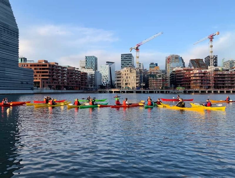 Oslo Sea Kayak Tour “Fjord City” - Paddling toward Akershus Fortress