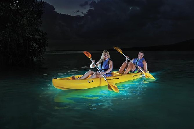 Overnight Bio Bay Kayak Tour in Vieques Island - The glow begins after sunset