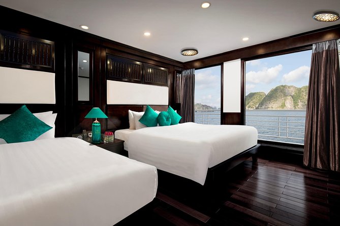 Overnight Luxury 5 Star Alisa Cruise with Meals, Kayak or Bamboo Boat - Sunrise tai chi and coffee on the sundeck