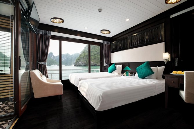 Overnight Luxury 5 Star Alisa Cruise with Meals, Kayak or Bamboo Boat - Cabins, group size, and onboard comfort
