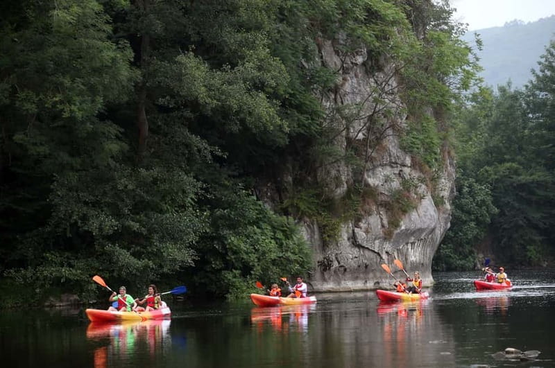 Oviedo: Canoe Descent on the Nalón River - Six rapids, wave sections, and calm water