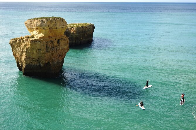 Paddle & Explore: Albufeira SUP Tour - Arrifes and the return toward Albufeira