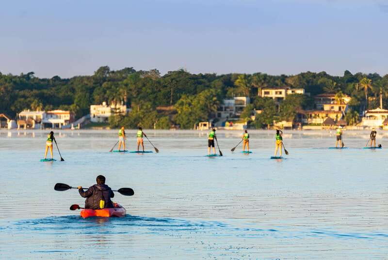 Paddleboard or kayak sunrise tour in Bacalar lagoon - My call: a strong sunrise tour with one timing concern