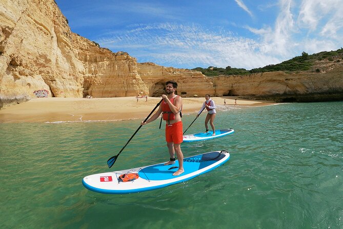 Paddleboarding adventure at Benagil caves - Who will enjoy this most?