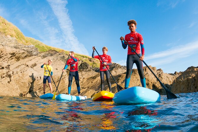 Paddleboarding Around Newquay's Coastline - Starting at Newquay Activity Centre near Towan Beach
