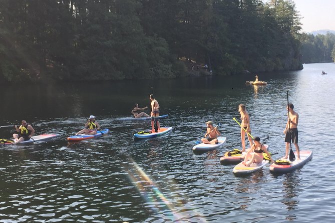 Paddling Thetis Lake - Group size, timing, and the feel of the outing