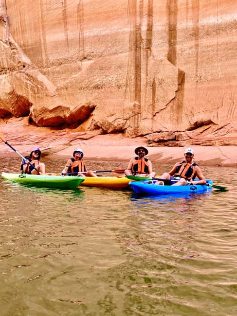 Page, Arizona: Lake Powell Premium Kayak Rental - Reaching Water Antelope Canyon by kayak