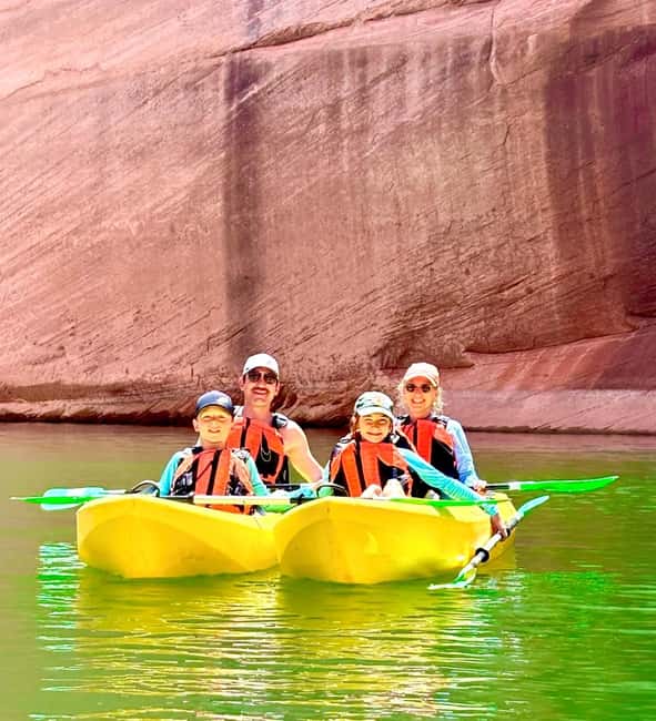 Page/Lake Powell: Guided Kayak & Water Antelope Canyon Tour - Meeting at Antelope Point Launch Ramp