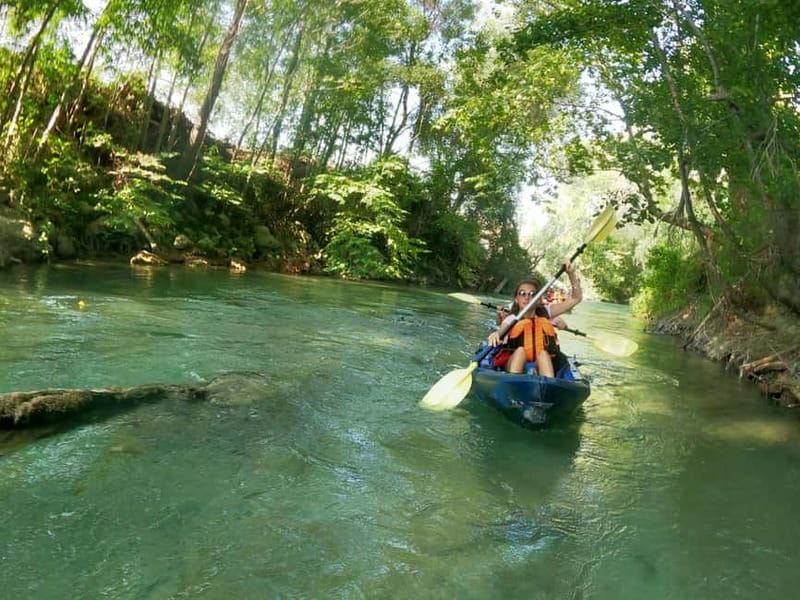 Parga: Kayaking Adventure in the Acheron River 13 km - Gentle rapids, clear water, and small challenges