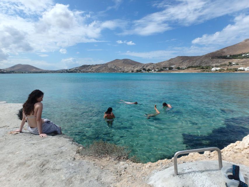 Paros: Sea Kayak Trip with Snorkeling and Snack or Picnic - What the first hour on the water feels like