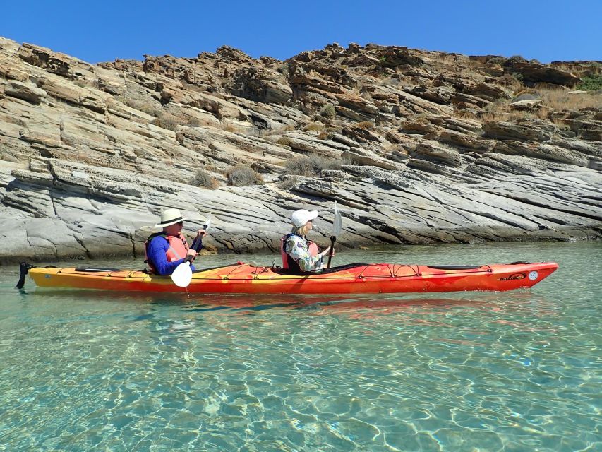 Paros: Sea Kayak Trip with Snorkeling and Snack or Picnic - The route can reach a lighthouse or a chapel island