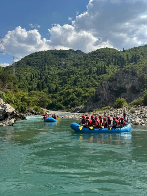 Permet: Kayak Experience - Vjosa River National Park Albania - A quiet finish and return to Përmet
