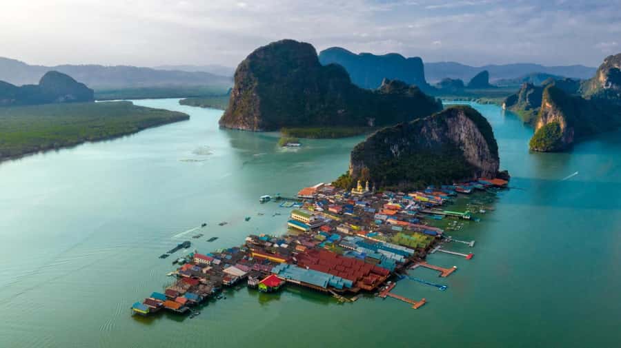 Phang Nga Bay: James Bond Island Kayak and Snorkeling Tour - Khai Islands for swimming and snorkeling