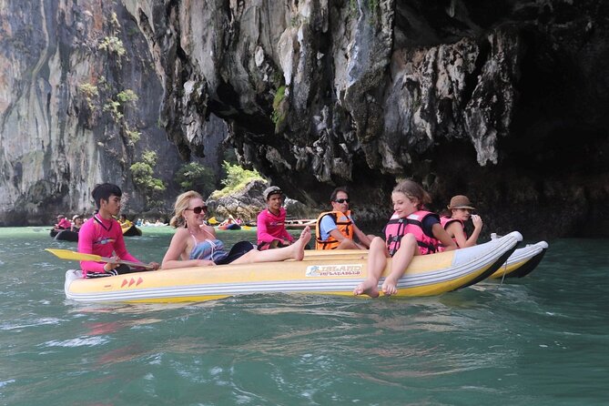 Phang Nga Bay Sea Cave Canoeing & James Bond Island by Big Boat - Food, service, and the guide team