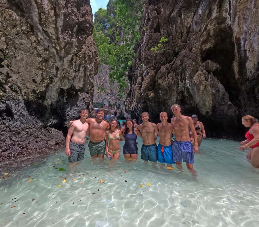 Phi Phi: Pirate Boat with Snorkeling, Kayaking, and Party - Pileh Lagoon brings the best water time