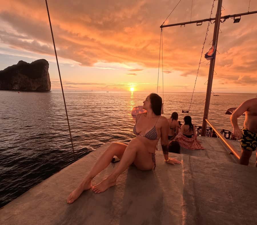 Phi Phi: Pirate Boat with Snorkeling, Kayaking, and Party - Maya Bay delivers the famous scenery