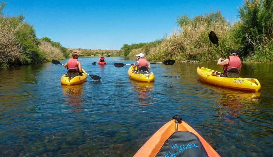 Phoenix: Self-Guided Kayaking Trip to Foxtail - The 15-minute orientation