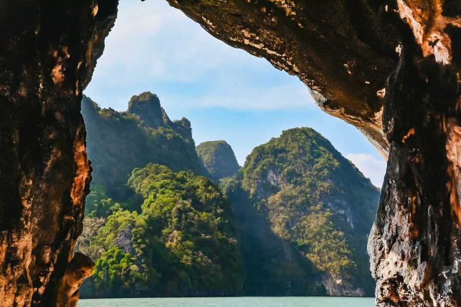 Phuket: James Bond Island Longtail Boat and Sea Canoe Tour - Monkey Cave and the reclining Buddha