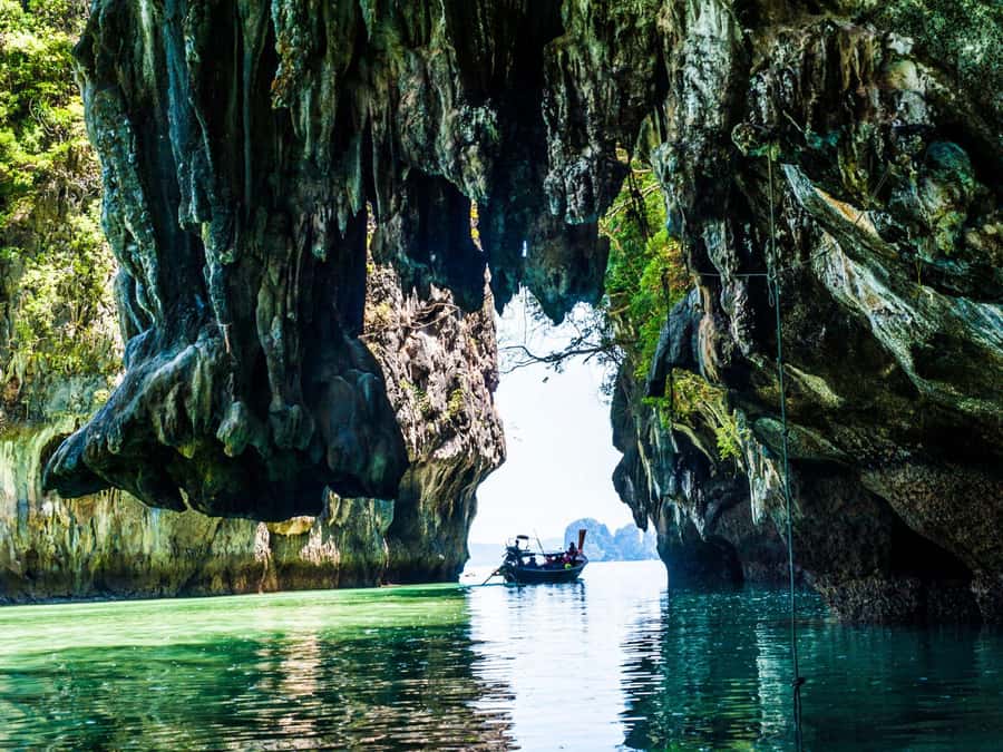 Phuket: James Bond Island Sea Canoe by Speedboat - Two quiet hours at Naka Yai